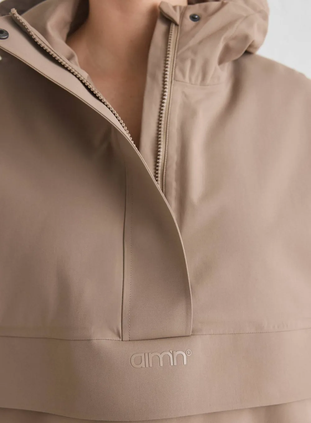 Aim'n Women's Waterproof Oversized Anorak Espresso Sale