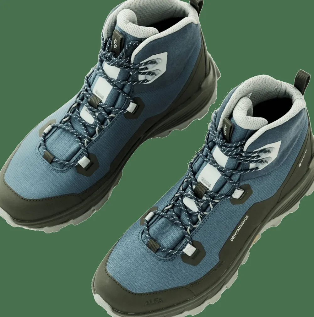 Best Men's Driv Advance GORE-TEX Petroleum Blue Vandringsskor & Vandringskängor Herr