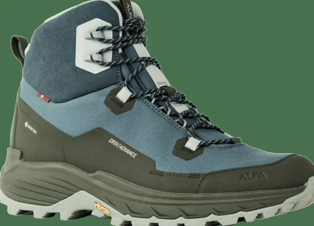 Best Men's Driv Advance GORE-TEX Petroleum Blue Vandringsskor & Vandringskängor Herr