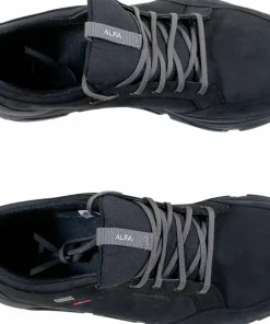 Alfa Men's Laggo Leather Advance GORE-TEX Black