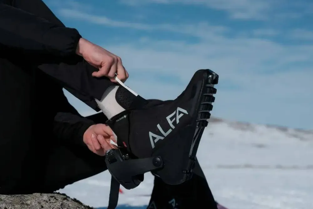 Alfa Men's Skate Perform GORE-TEX Black Discount