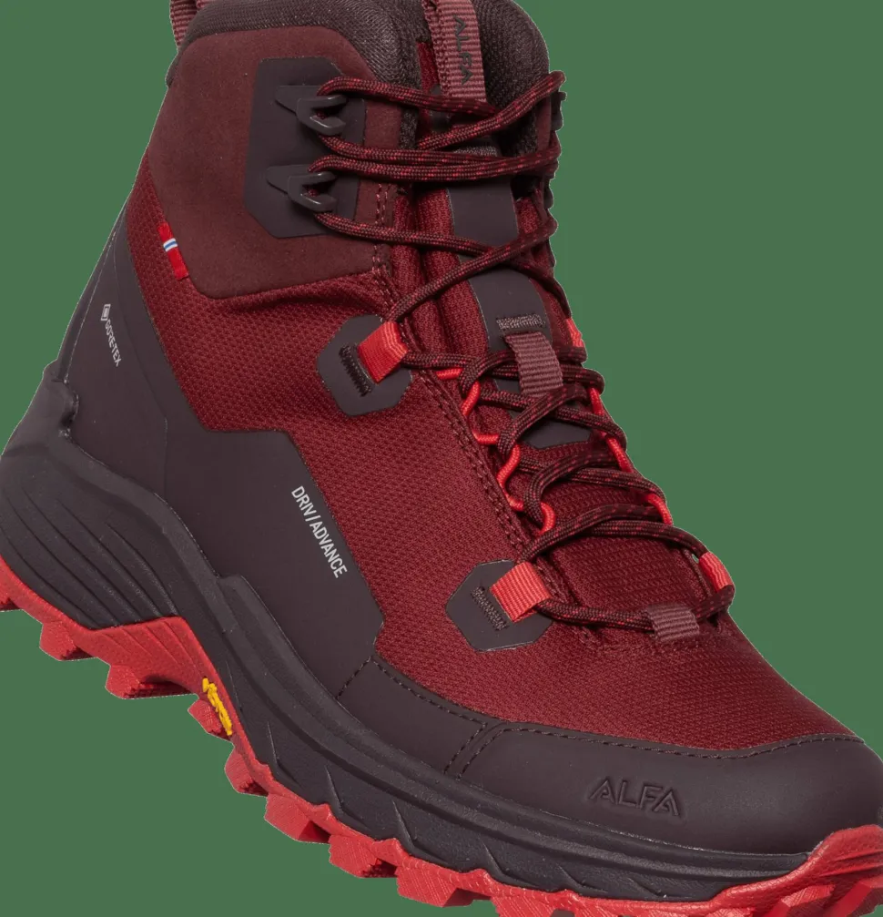 Alfa Women's Driv Advance GORE-TEX Port Red