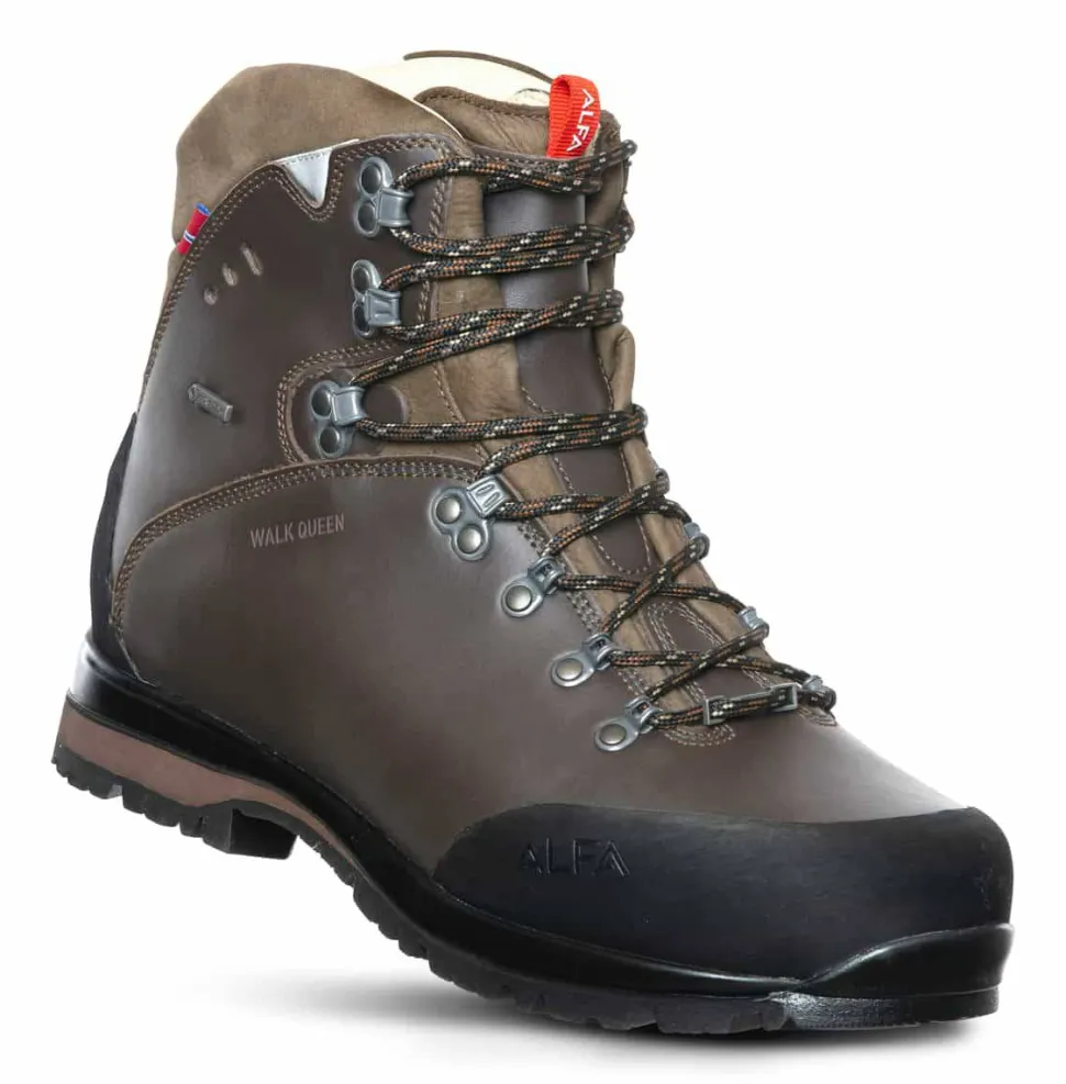 Alfa Women's Walk Queen Advnce Gore-Tex Classic Brown