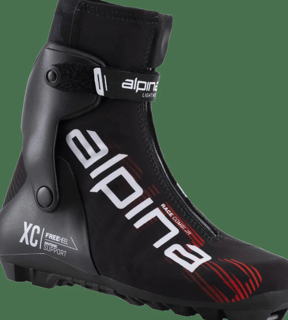 Alpina Kids' Race Combi Junior Black/Red