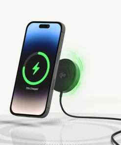 Aqiila Qi2 Wireless Charger With Carmount Black