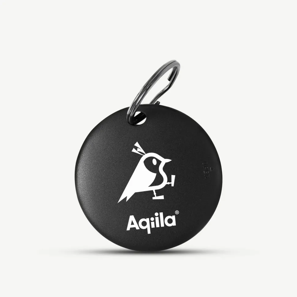 Aqiila Tagbird: Item finder + Bike bell Black