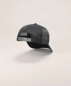 New Bird Word Trucker Hat Black/Cloud Huvudbonader Dam|Huvudbonader Herr