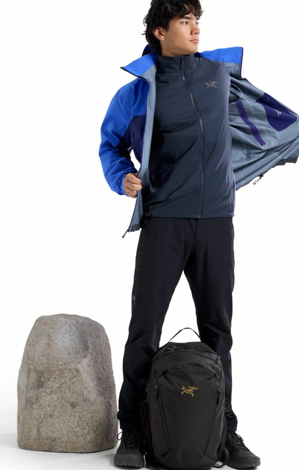 Arc'teryx Men's Atom Jacket Black Sapphire