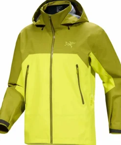 Arc'teryx Men's Beta Ar Jacket Olive Moss / Euphoria