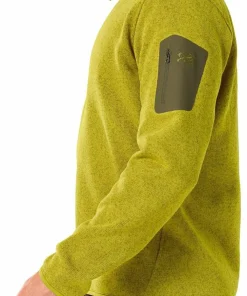 Arc'teryx Men's Covert 1/2 Zip Olive Moss Heather Discount