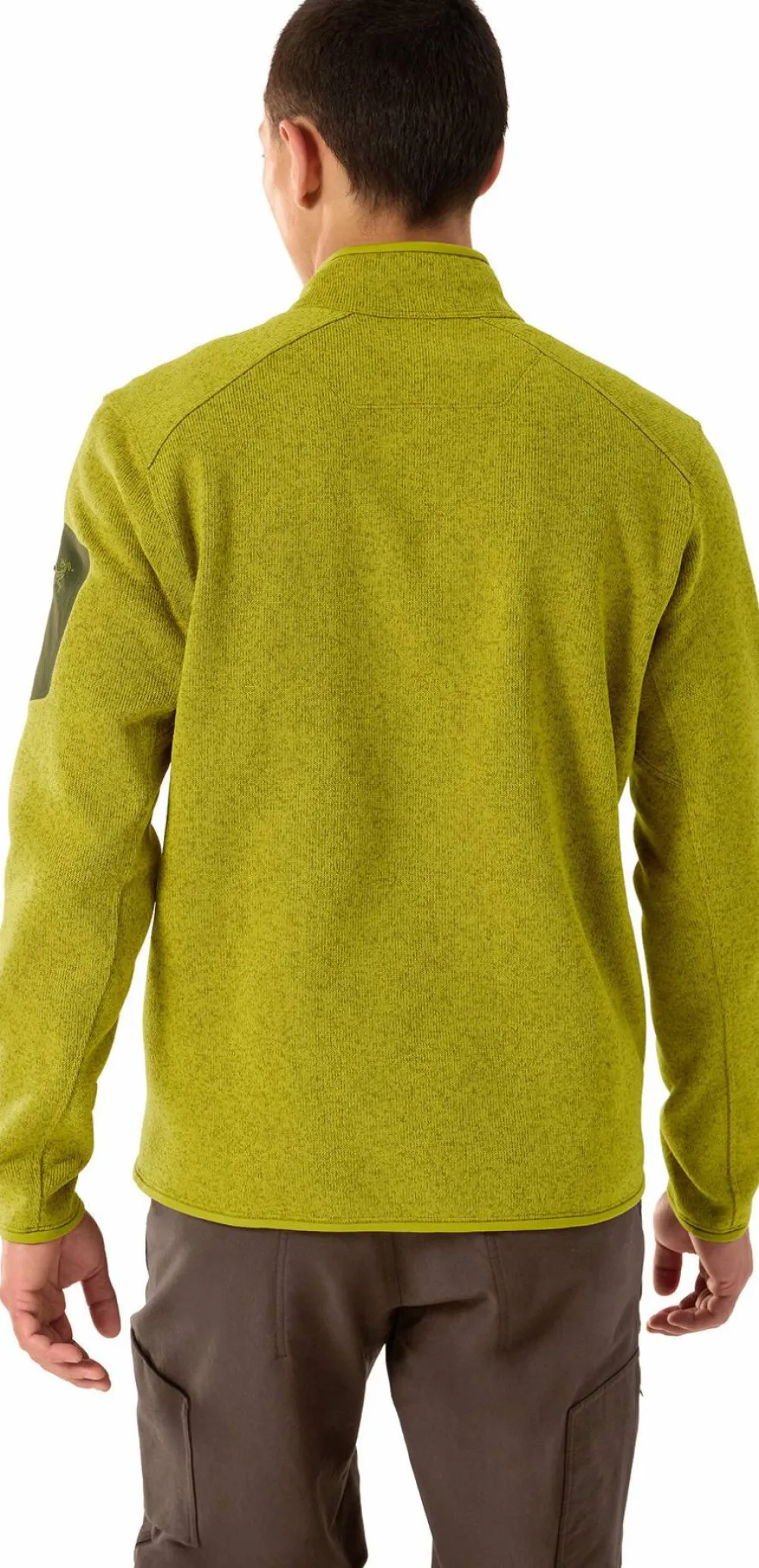 Arc'teryx Men's Covert 1/2 Zip Olive Moss Heather Discount