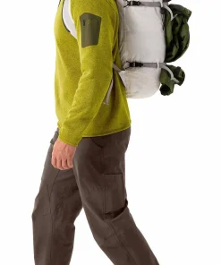 Arc'teryx Men's Covert 1/2 Zip Olive Moss Heather Discount