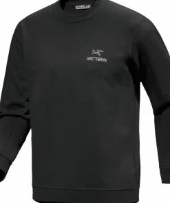 Arc'teryx Men's Emblem Fleece Crew Black Hot