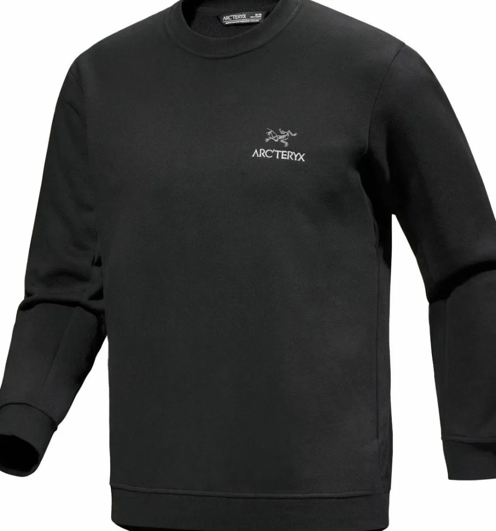 Arc'teryx Men's Emblem Fleece Crew Black Hot