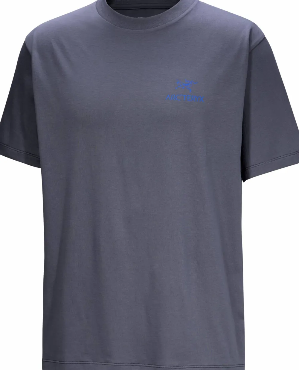 Arc'teryx Men's Kragg SL Cotton Bird Word Shortsleeve Dark Stratus/Fluidity Dk Stratus / Fluidity Best