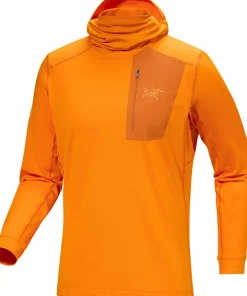 Arc'teryx Men's Rho Lt Hoody Blaze Outlet