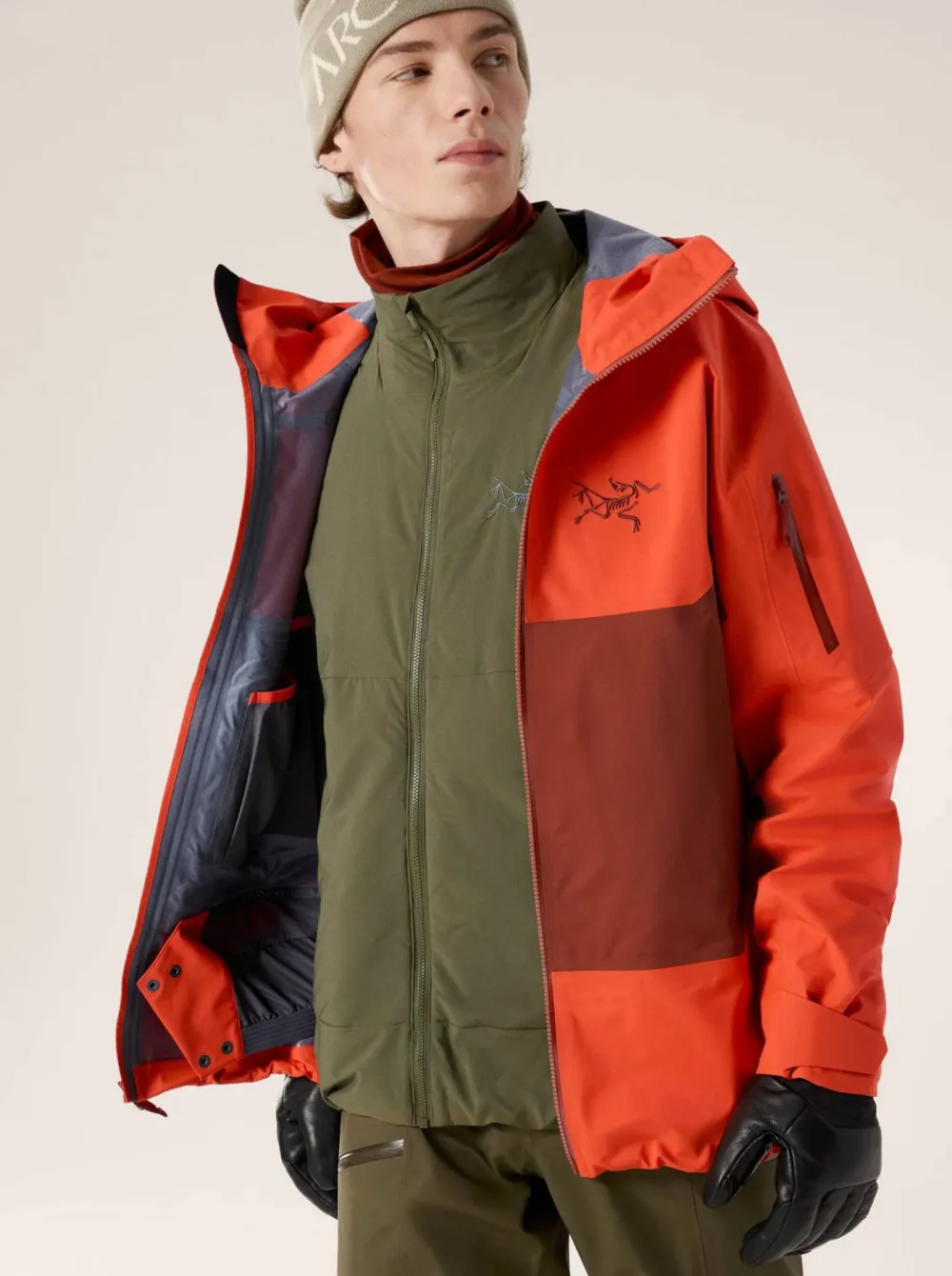 Hot Men's Sabre Jacket Skidkläder Herr