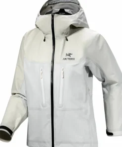 Arc'teryx Women's Alpha Jacket Sea Salt / Arctic Silk