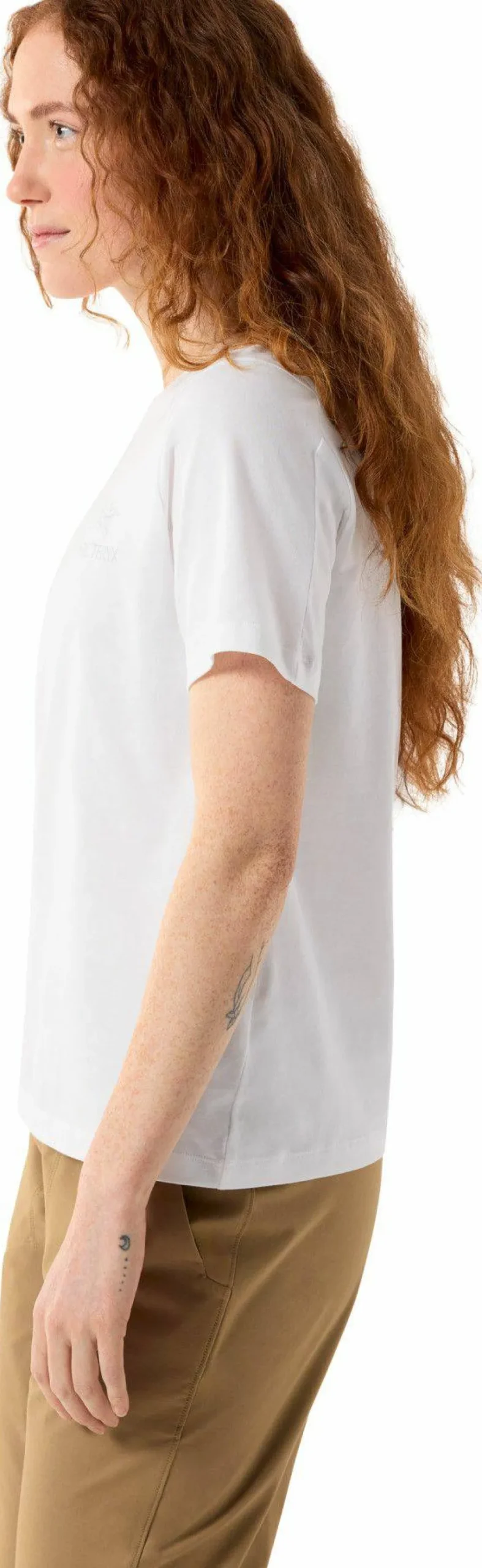 Discount Women's Kragg Sl Cotton Emblem Crew Shortsleeve Damtröjor & Skjortor