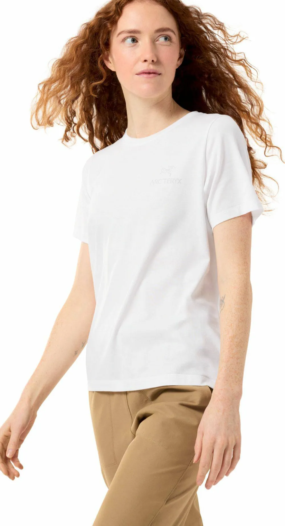 Discount Women's Kragg Sl Cotton Emblem Crew Shortsleeve Damtröjor & Skjortor