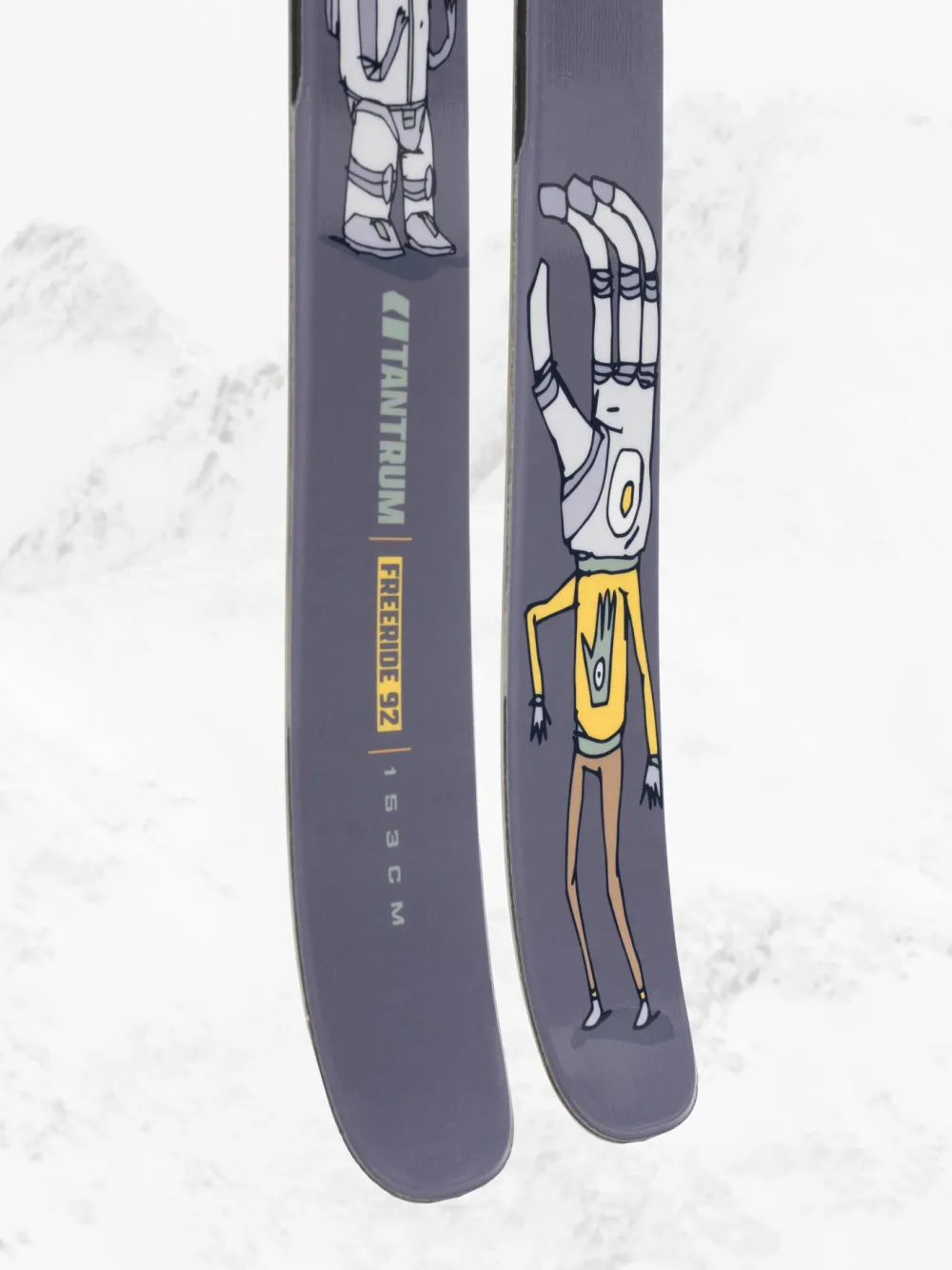 ARMADA Junior's Tantrum 92 Freeride Grey / Yellow Best