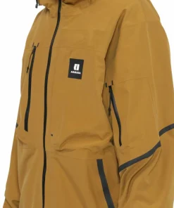 ARMADA Men's Grands 3L Jacket Golden Brown Clearance