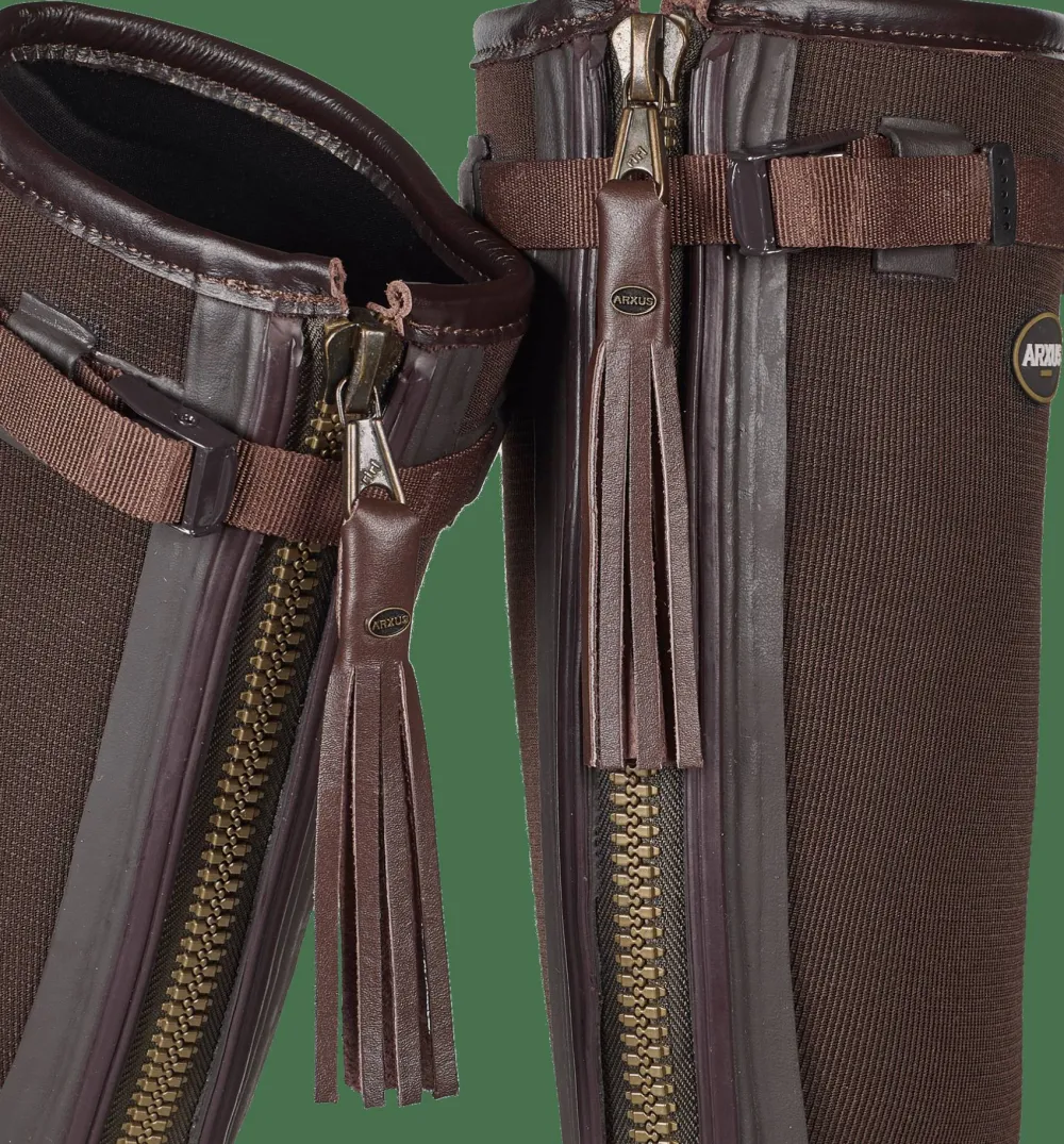 Arxus Boot Tassel Dark Brown Best