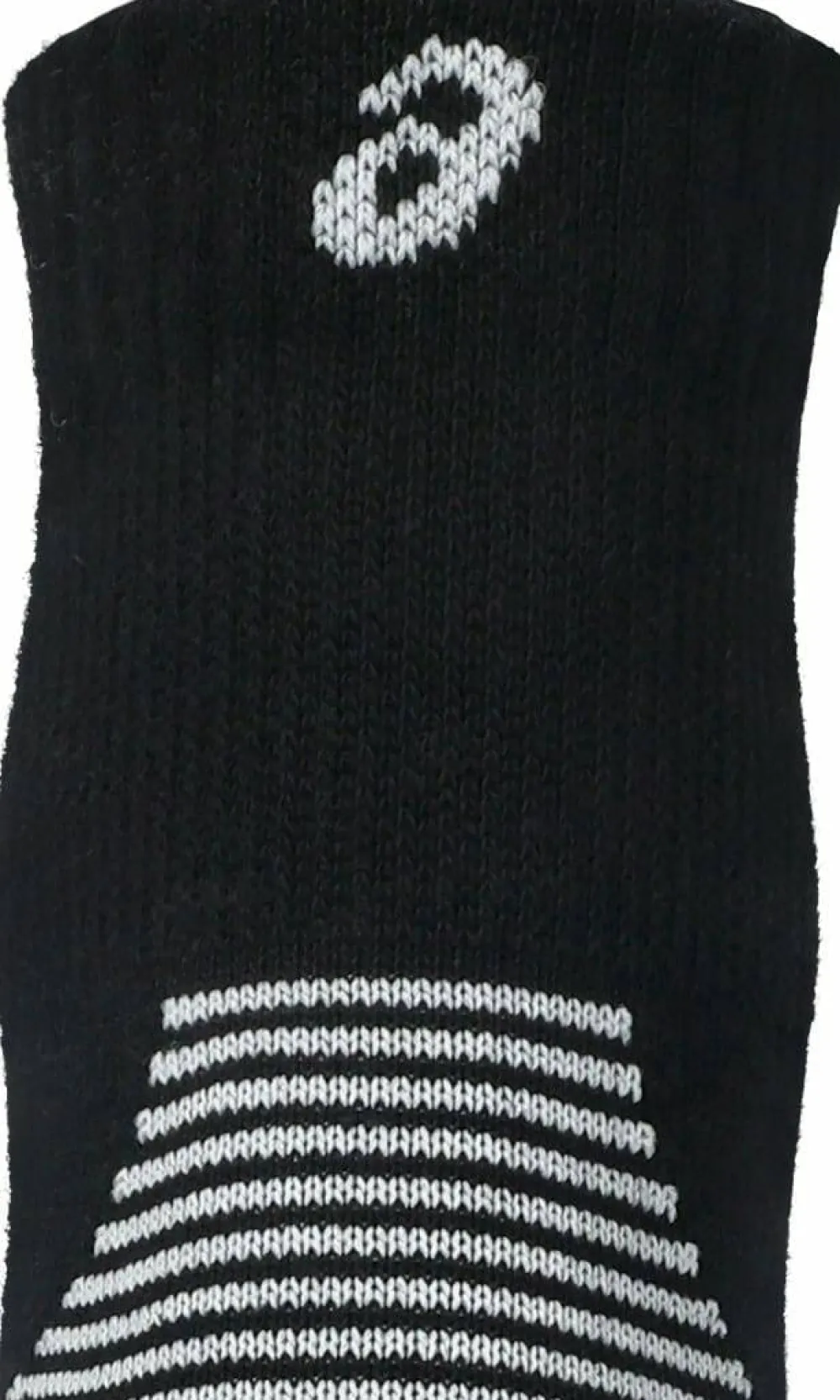 Asics 2 Pack Cushioned Run Quarter Sock Performance Black/Performance Black Sale