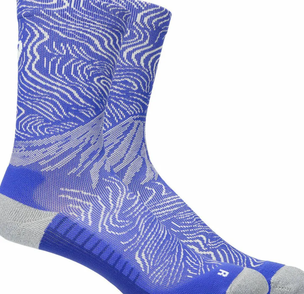 Asics Fujitrail Graphic Crew Sock Cobalt Burst/Cream Discount