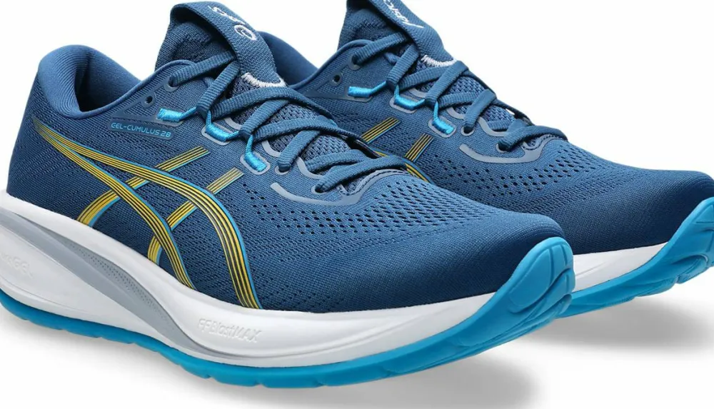 Asics Men's GEL-Cumulus 28 Twilight Blue/Yamabuki Discount