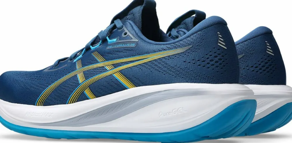 Asics Men's GEL-Cumulus 28 Twilight Blue/Yamabuki Discount