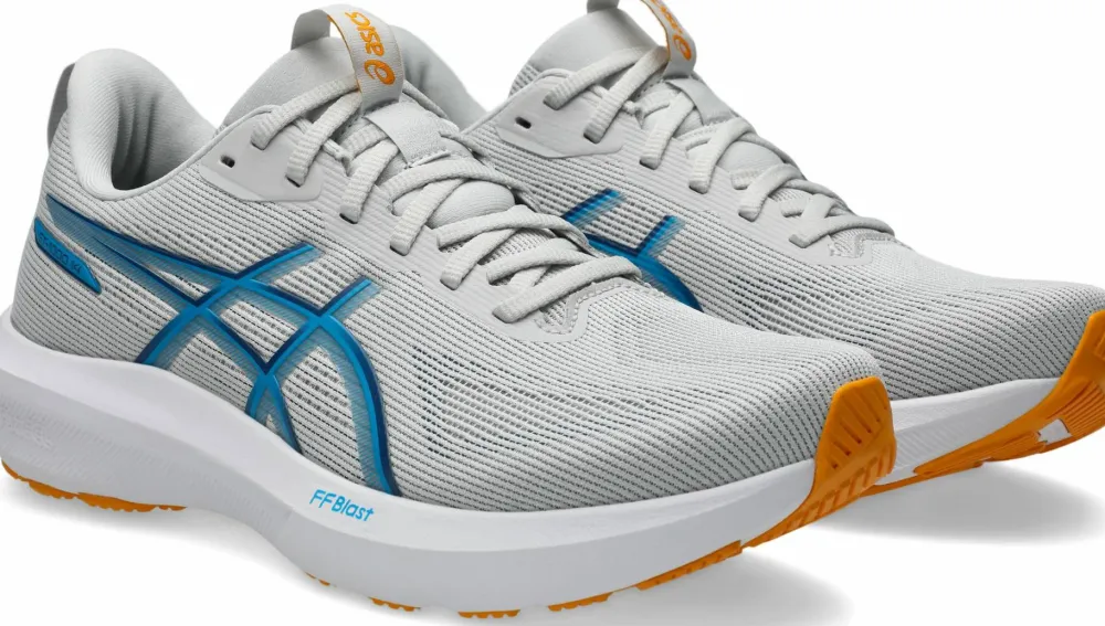 Asics Men's GT-1000 14 Cloud Grey/Twilight Blue Hot
