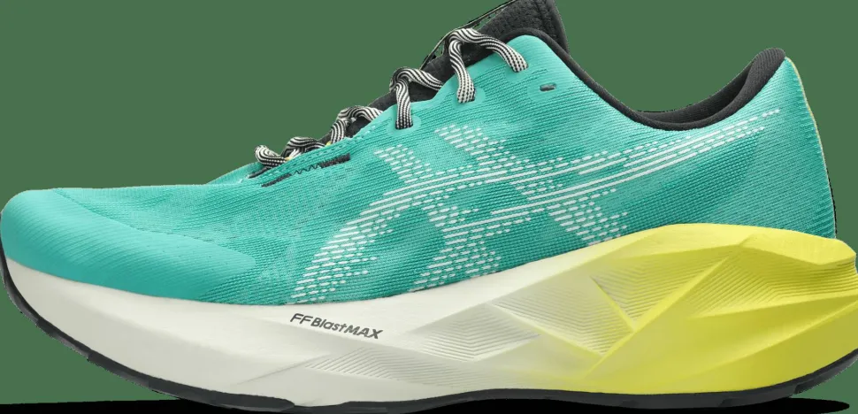 Asics Men's Novablast 5 TR Aurora Green/Light Dust