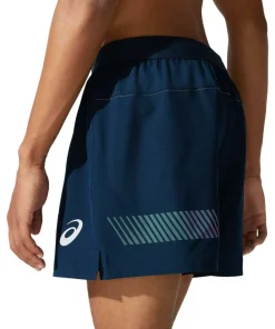 Asics Men's Visibility Shorts French Blue Online