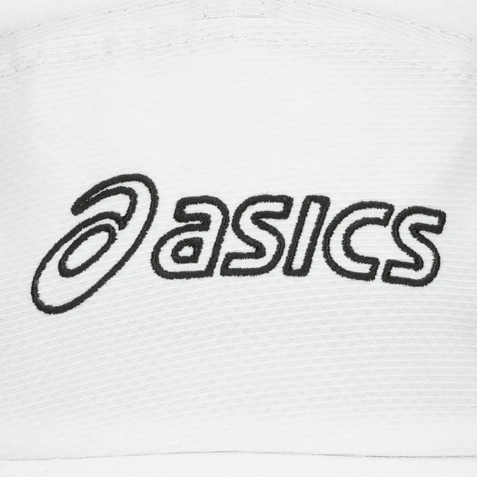 Asics Performance Running 5 Panel Cap Brilliant White