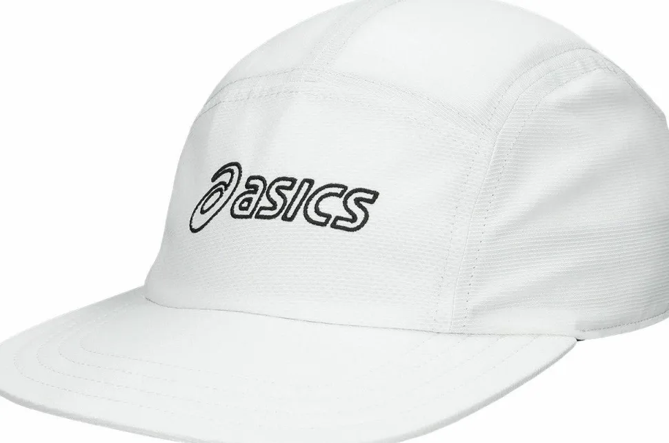 Asics Performance Running 5 Panel Cap Brilliant White