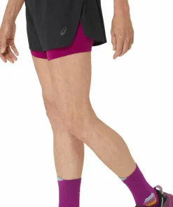 Asics Women's Fujitrail 2-N-1 Short Performance Black/Blackberry