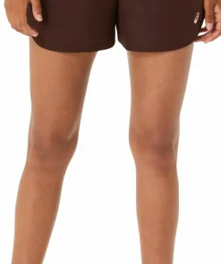 Asics Women's Nagino Run Adjustable 4in Short Coffee Outlet
