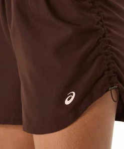 Asics Women's Nagino Run Adjustable 4in Short Coffee Outlet