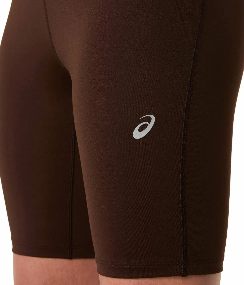 Asics Women's Road High Waist 8in Sprinter Coffee