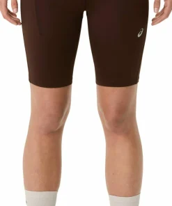 Asics Women's Road High Waist 8in Sprinter Coffee