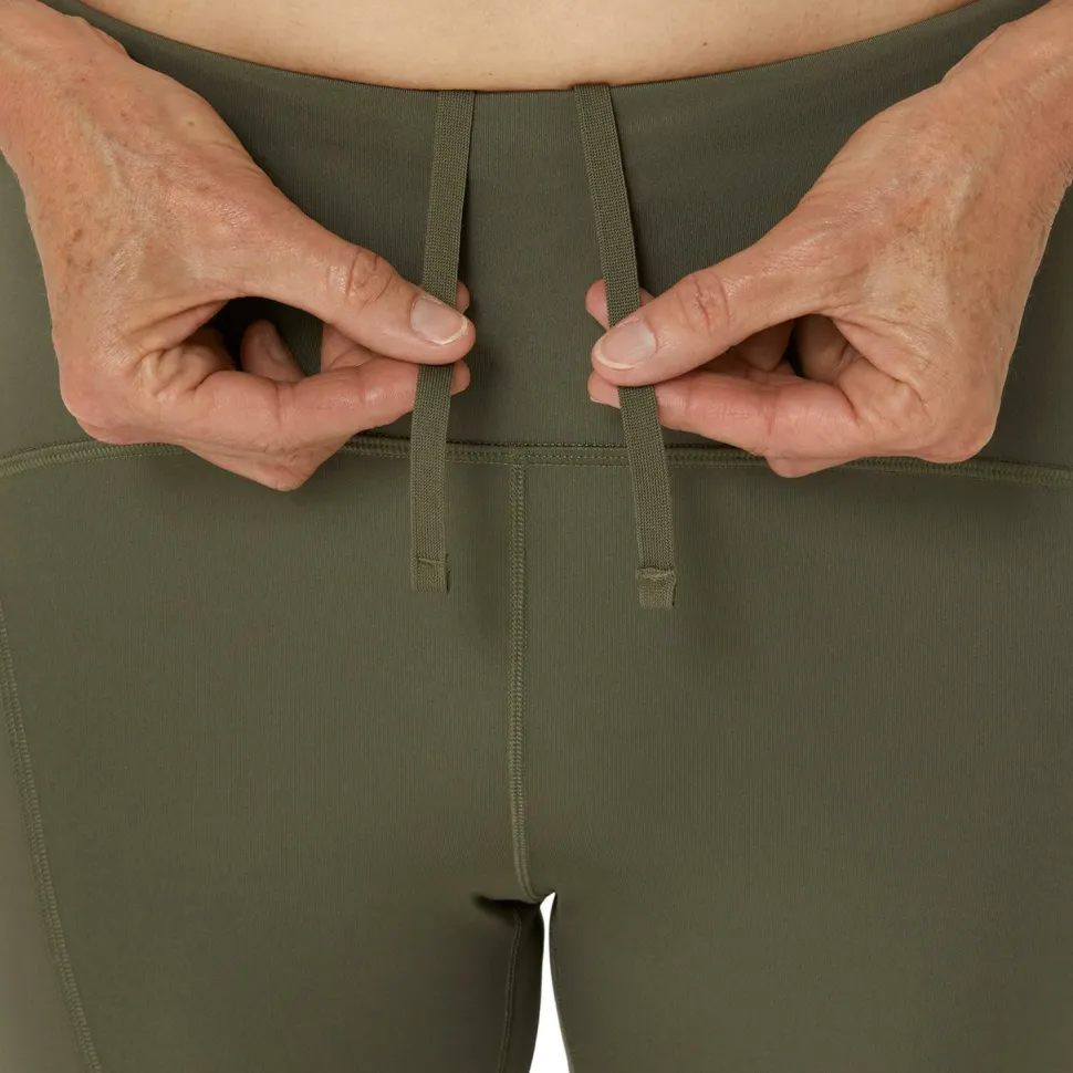Asics Women's Road High Waist Tight Mantle Green