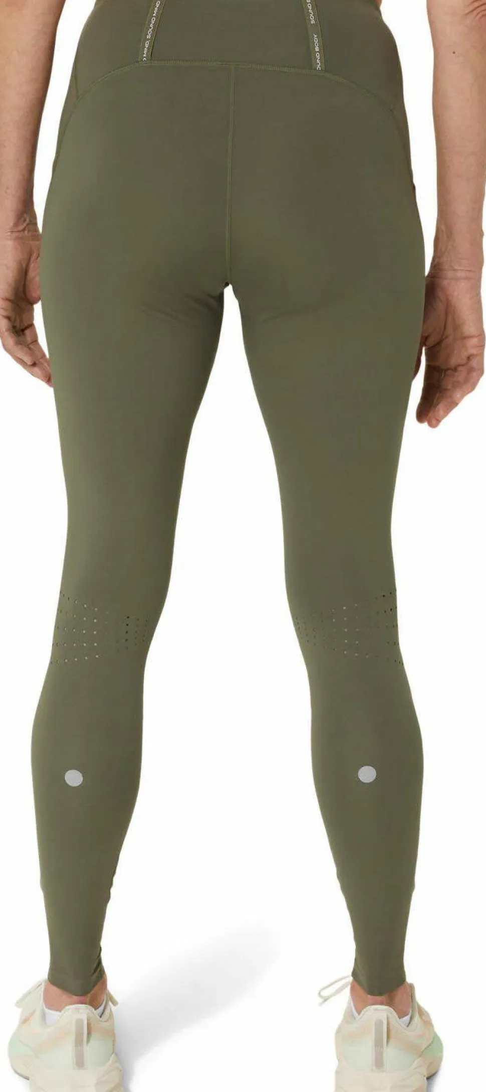 Asics Women's Road High Waist Tight Mantle Green
