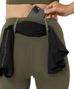 Asics Women's Road High Waist Tight Mantle Green