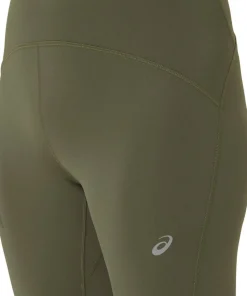 Asics Women's Road High Waist Tight Mantle Green