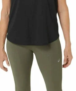 Asics Women's Road High Waist Tight Mantle Green