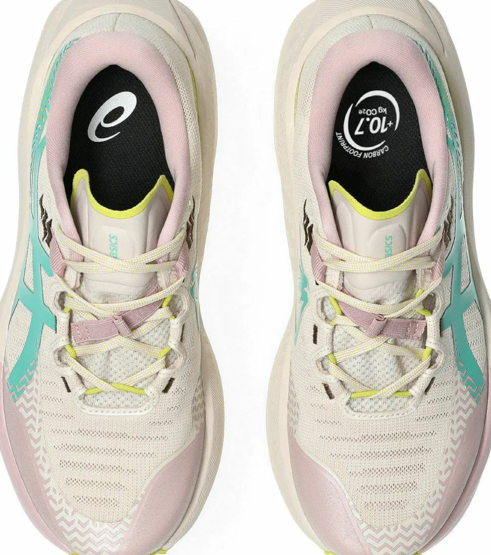 Asics Women's Trabuco Max 5 Mineral Beige/Aurora Green