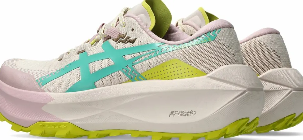 Asics Women's Trabuco Max 5 Mineral Beige/Aurora Green