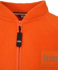 Avignon Unisex AFTER Hunt Fleece Jacket Basic Orange