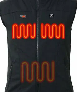 Hot Unisex Heating Vest Softshell Powerbank Västar Dam